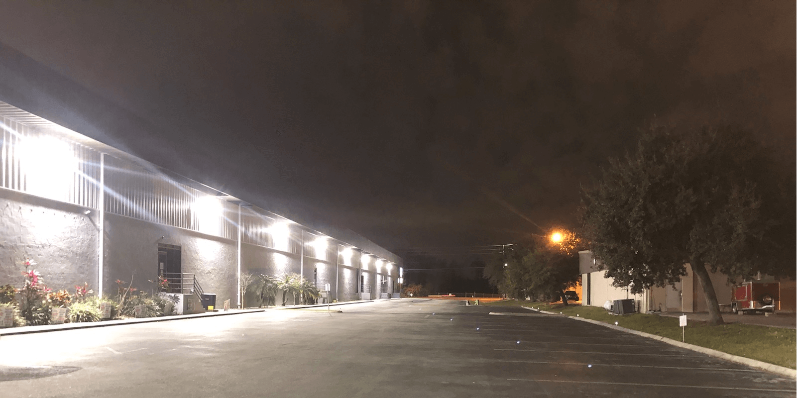 Parking Lot Lighting - After